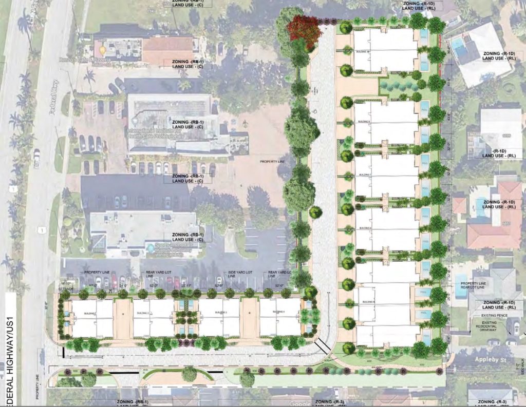 A rendering of the proposed property at 6800 N. Federal Highway, Boca Raton, FL, June 2025. (Planning Document)